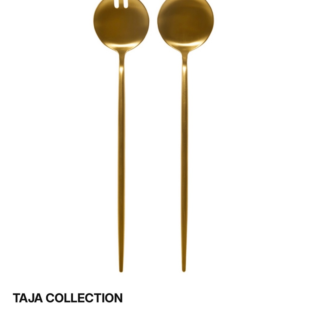 Tea Collection Gold Serveware Set
